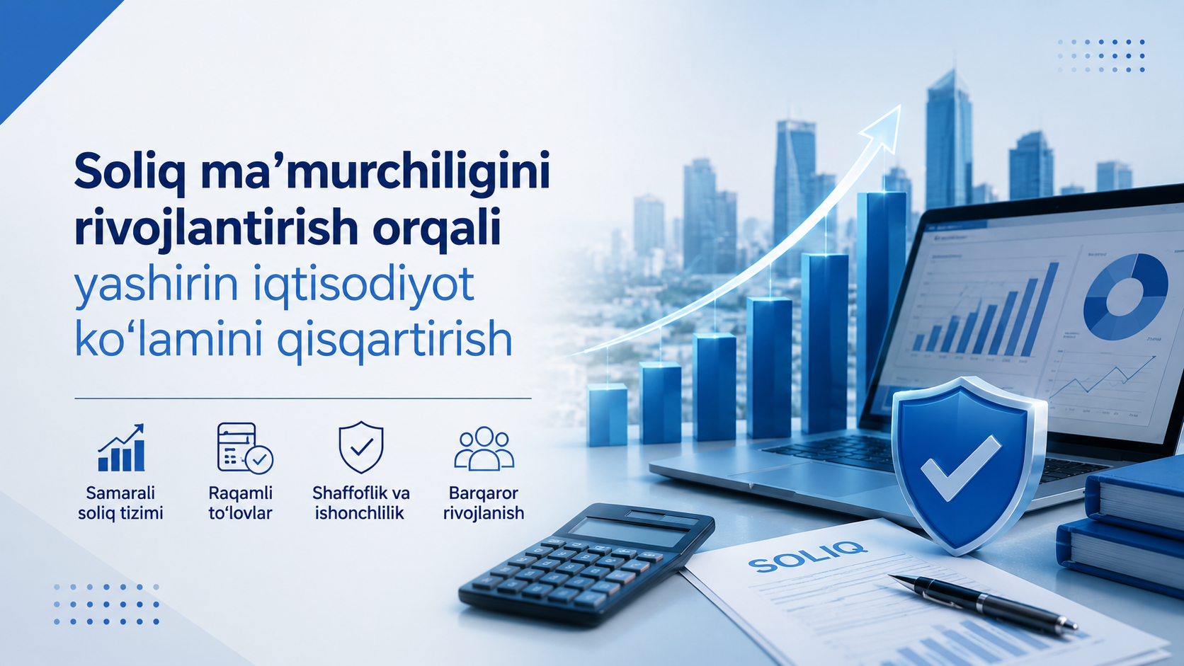 Soliq ma’murchiligi yashirin iqtisodiyotni yenga oladimi?