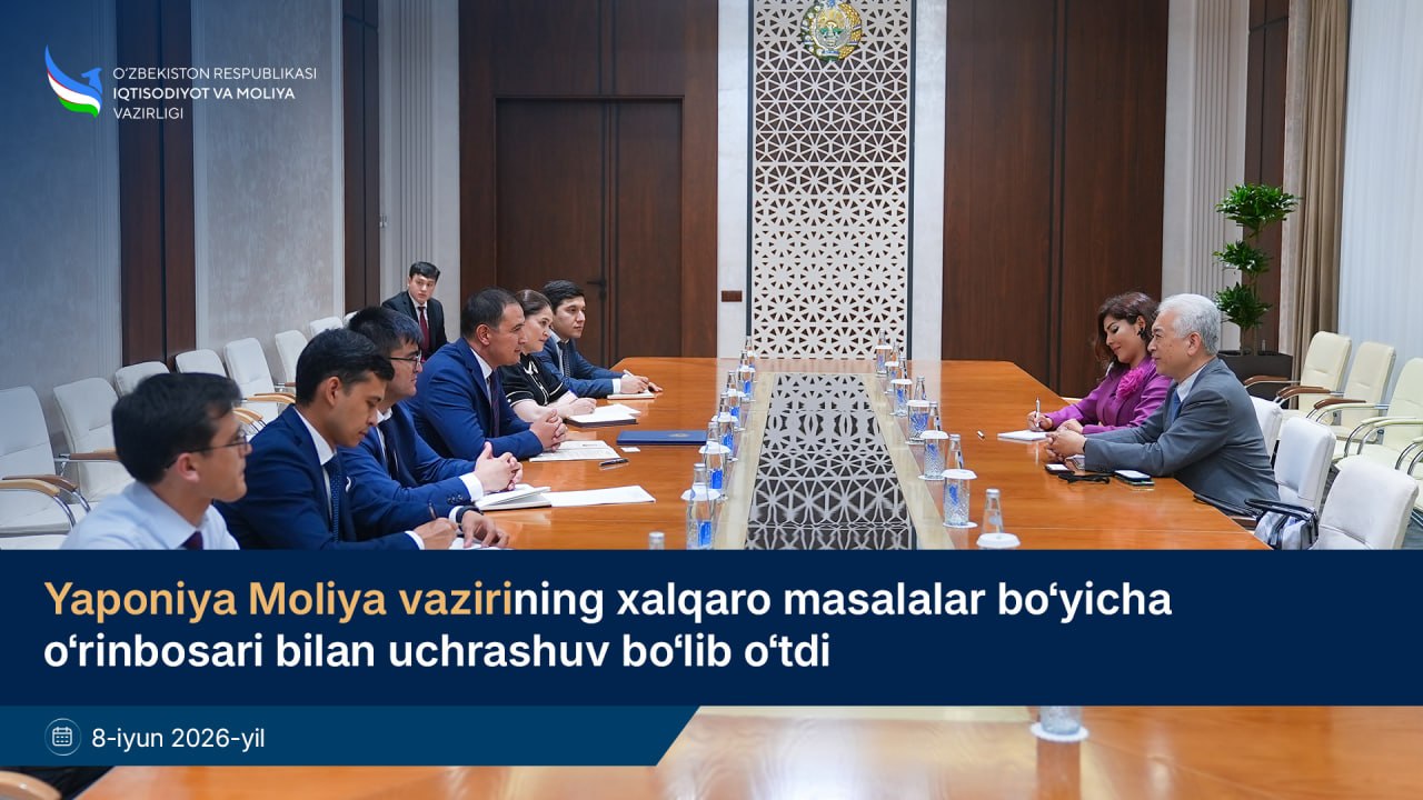 Состоялась встреча с заместителем министра финансов Японии по международным делам