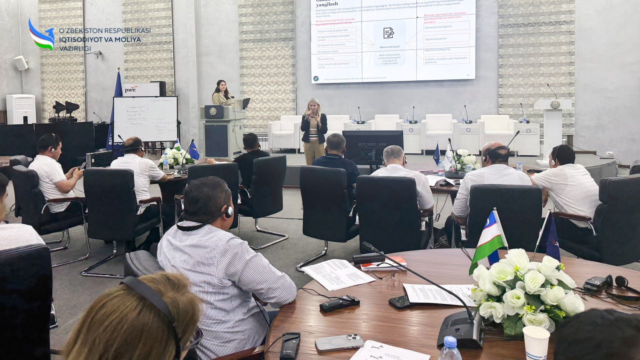 Institut xodimlari davlat ichki nazorati tizimini joriy etishga bag‘ishlangan amaliy seminarda ishtirok etdi — 2/3